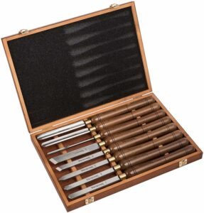 IMOTECHOM-8-Pieces-HSS-Wood-Turning-Tools